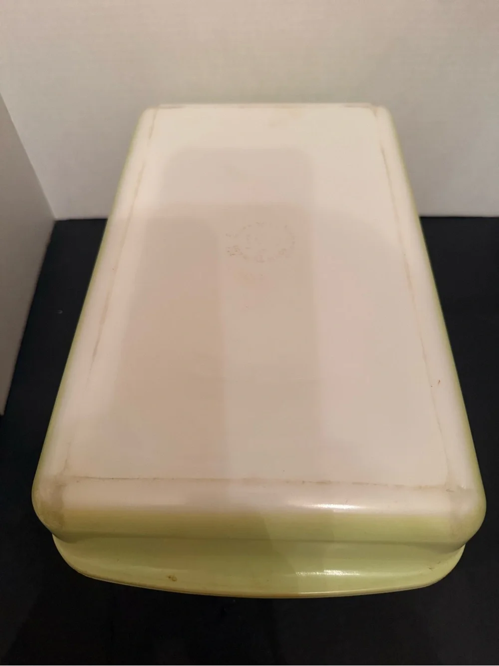 Vintage Lime Green Pyrex Casserole 2 Quart Baking Dish 232 Rectangle